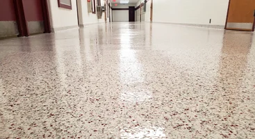 Commercial epoxy decorative floor NC